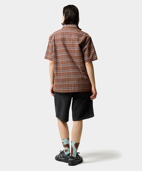 HUF（ハフ）の「MILLENNIUM PLAID OMBRE SHIRT（シャツ/ブラウス・メンズ・ブラウン系その他/ブラック・XL/L/M/S）」の9枚目の写真