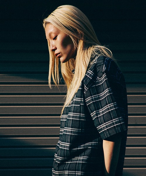 HUF CLASSIC OMBRE PLAID SHIRT ネルシャツ 半袖