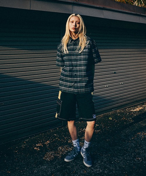 HUF（ハフ）の「MILLENNIUM PLAID OMBRE SHIRT（シャツ/ブラウス・メンズ・ブラウン系その他/ブラック・XL/L/M/S）」の15枚目の写真