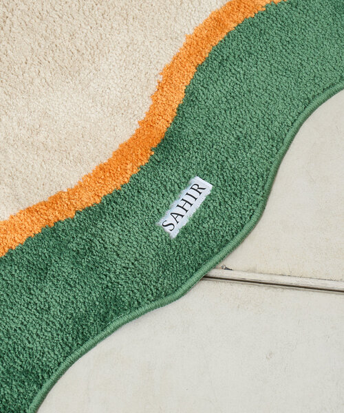 BIRTHDAY BAR（バースデイバー）の「【SAHIR サヒール】Long mat　ロングマット（ラグ/マット・レディース・ネイビー/グリーン・0）」の6枚目の写真