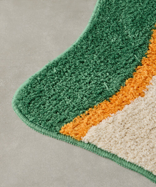 BIRTHDAY BAR（バースデイバー）の「【SAHIR サヒール】Long mat　ロングマット（ラグ/マット・レディース・ネイビー/グリーン・0）」の7枚目の写真