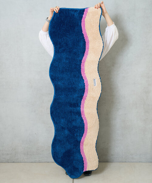 BIRTHDAY BAR（バースデイバー）の「【SAHIR サヒール】Long mat　ロングマット（ラグ/マット・レディース・ネイビー/グリーン・0）」の11枚目の写真