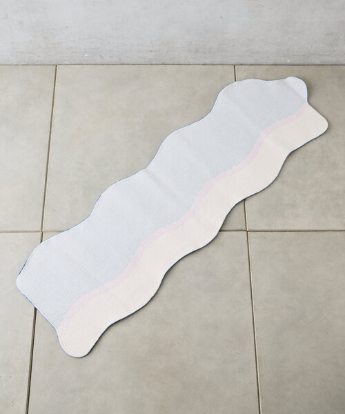 BIRTHDAY BAR（バースデイバー）の「【SAHIR サヒール】Long mat　ロングマット（ラグ/マット・レディース・ネイビー/グリーン・0）」の12枚目の写真