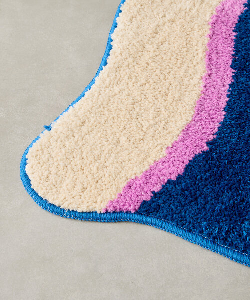 BIRTHDAY BAR（バースデイバー）の「【SAHIR サヒール】Long mat　ロングマット（ラグ/マット・レディース・ネイビー/グリーン・0）」の14枚目の写真