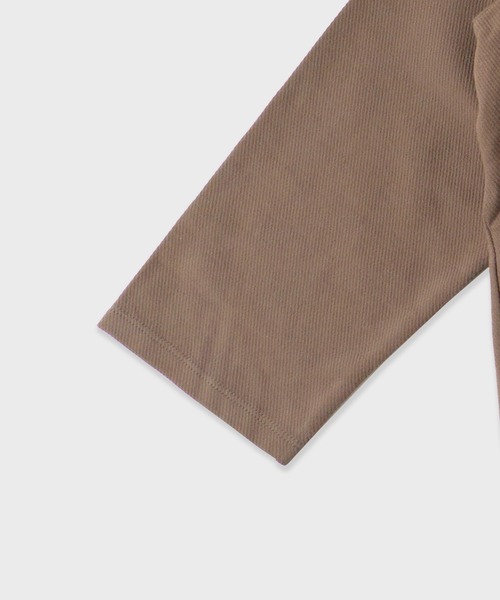 FLISTFIA（フリストフィア）の「FLISTFIA/フリストフィア 3/4 Raglan Cardigan カーディガン（カーディガン/ボレロ・メンズ・カーキ・1/2）」の4枚目の写真