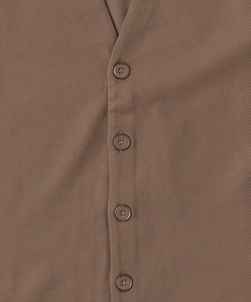 FLISTFIA（フリストフィア）の「FLISTFIA/フリストフィア 3/4 Raglan Cardigan カーディガン（カーディガン/ボレロ・メンズ・カーキ・1/2）」の3枚目の写真