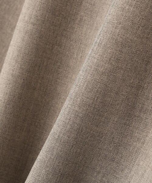 NATURAL BEAUTY BASIC（ナチュラルビューティーベーシック）の「◇サテンパイピングフレアスカート（スカート・レディース・ベージュ/ワイン・MEDIUM/P/S）」の16枚目の写真