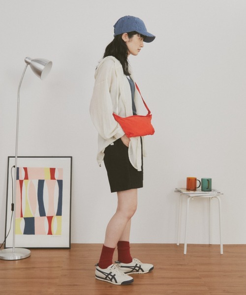 MERLOT（メルロー）の「ギンガムチェックフーディーシャツパーカー（シャツ/ブラウス・レディース・グリーン/ホワイト/ブルー/ブラウン・FREE）」の11枚目の写真