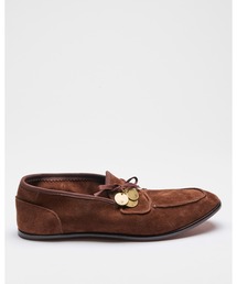SUICOKE(XCRbN)SUICOKE by Midorikawa COIN LOAFERS - Brown(̑V[Y)