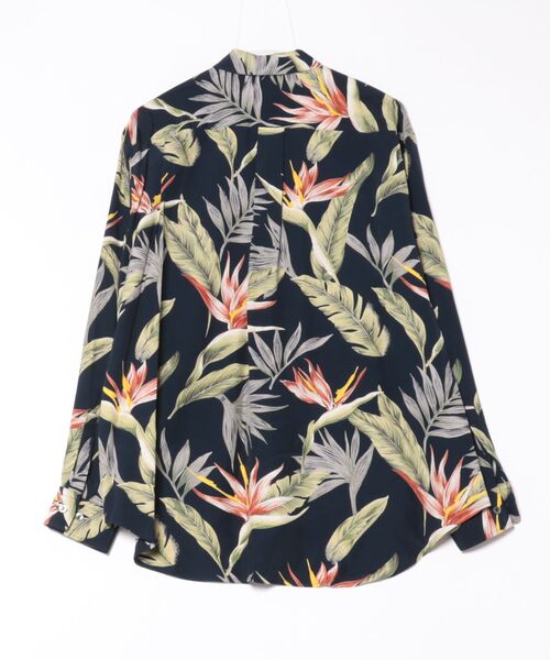 FACTOTUM（ファクトタム）の「【FACTOTUM】Botanica Round Hem Shirt（シャツ/ブラウス・メンズ・ネイビー/ベージュ・46）」の3枚目の写真