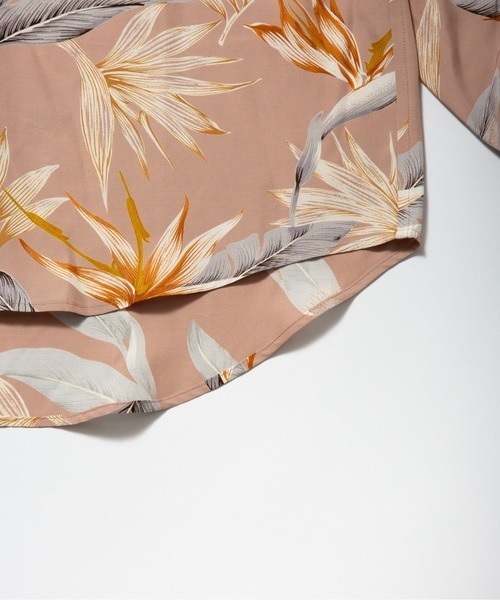 FACTOTUM（ファクトタム）の「【FACTOTUM】Botanica Round Hem Shirt（シャツ/ブラウス・メンズ・ネイビー/ベージュ・46）」の11枚目の写真