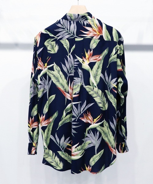 FACTOTUM（ファクトタム）の「【FACTOTUM】Botanica Round Hem Shirt（シャツ/ブラウス・メンズ・ネイビー/ベージュ・46）」の16枚目の写真