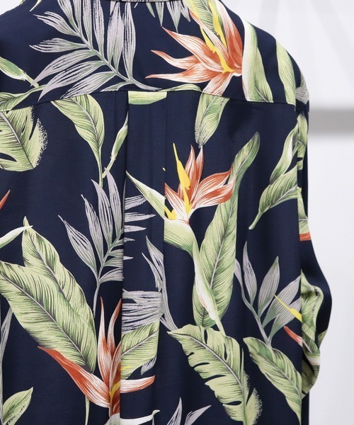 FACTOTUM（ファクトタム）の「【FACTOTUM】Botanica Round Hem Shirt（シャツ/ブラウス・メンズ・ネイビー/ベージュ・46）」の19枚目の写真