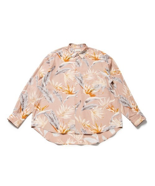 FACTOTUM（ファクトタム）の「【FACTOTUM】Botanica Round Hem Shirt（シャツ/ブラウス・メンズ・ネイビー/ベージュ・46）」の21枚目の写真