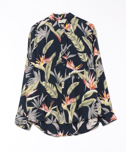 FACTOTUM（ファクトタム）の「【FACTOTUM】Botanica Round Hem Shirt（シャツ/ブラウス・メンズ・ネイビー/ベージュ・46）」の22枚目の写真