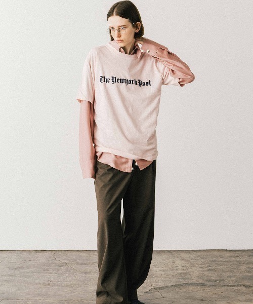 CREDONA(クレドナ)の「THE BARREL TROUSERS/バレルトラウザーズ(スラックス・レディース・ライトベージュ/ブラウン・0/1)」の22枚目の写真