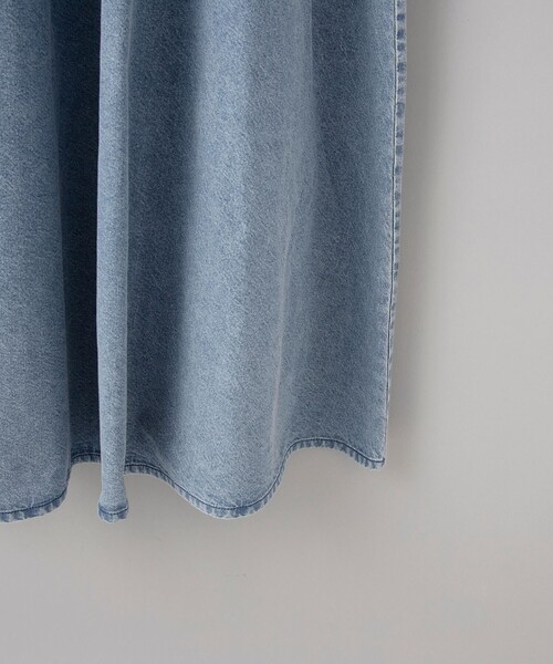 coen（コーエン）の「コットンレーヨンデニムキャミワンピース（ワンピース・レディース・コバルトブルー/ネイビー/ライトグレー・M/L）」の21枚目の写真