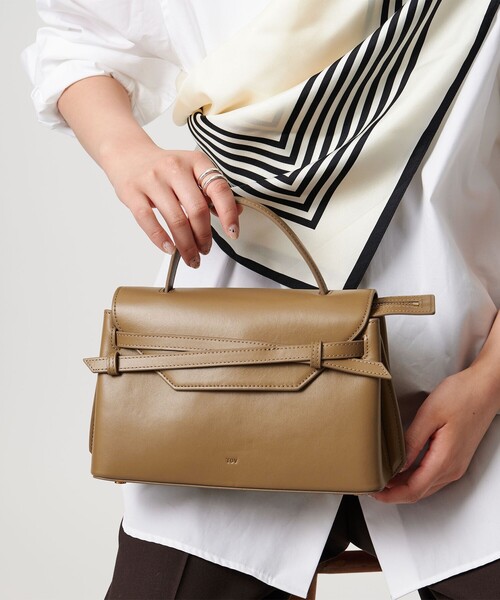 tov(トーヴ)の「<TOV>MIMI SMT バッグ(ハンドバッグ・レディース・ブラック/ベージュ・FREE)」の5枚目の写真