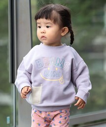 BEAMS mini（ビームスミニ）の「スマイル 刺繍 スウェット 2025FW（90～130cm）（スウェット）」