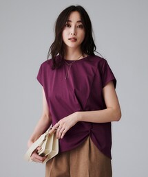 アンタイトル UNTITLED シャツ 長袖 少し薄手 チェック 日本製 ポケット レーヨン×リヨセル×ウール 2 レッド 赤×紺×黒×白 売れ筋商品|||レディース undo-rowa_sl05537