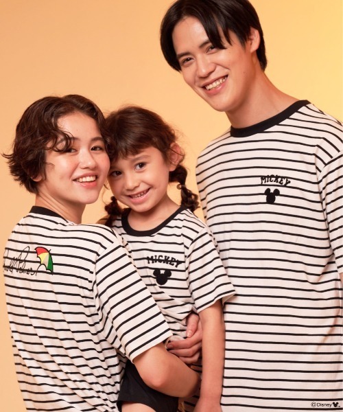 Mickey/Arnold Palmer/シェア ボーダーTシャツ（Tシャツ