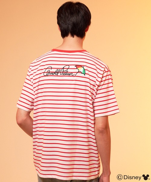 Mickey/Arnold Palmer/シェア ボーダーTシャツ（Tシャツ