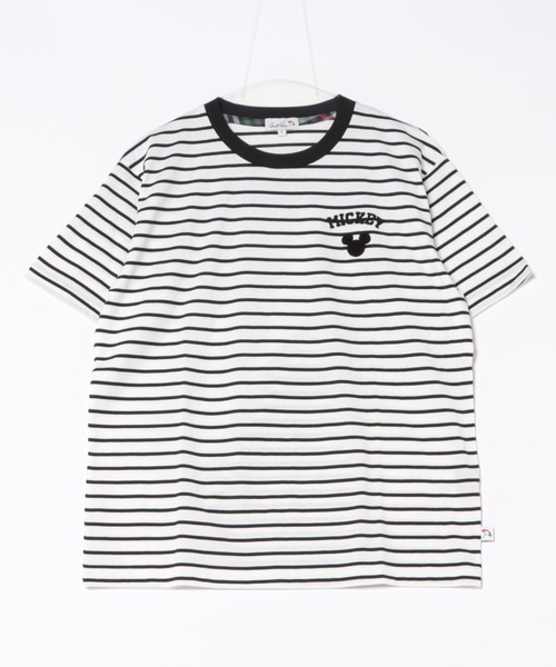 Mickey/Arnold Palmer/シェア ボーダーTシャツ（Tシャツ