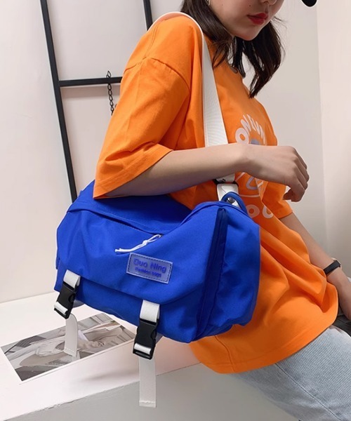 Miniministore(ミニミニストア)の「ショルダーバッグ レディース 斜めがけ(ショルダーバッグ・レディース・ブラック/ホワイト/ロイヤルブルー・FREE)」の10枚目の写真