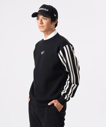 BEAMS GOLF（ビームスゴルフ）の「ORANGE LABEL / クラブハウスストライプ ニット（ニット/セーター・メンズ）」