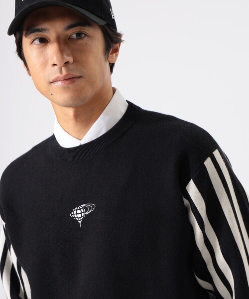 セール】ORANGE LABEL / クラブハウスストライプ ニット（ニット