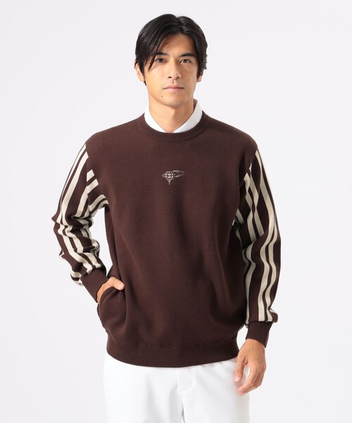 セール】ORANGE LABEL / クラブハウスストライプ ニット（ニット