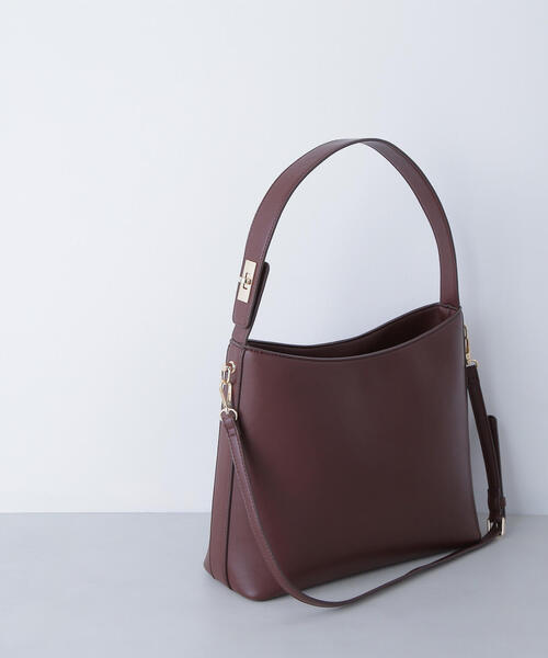 NATURAL BEAUTY BASIC(ナチュラルビューティーベーシック)の「◇マンハッタンワイドショルダーバッグ(ショルダーバッグ・レディース・ブラック/レッド・フリ-)」の13枚目の写真