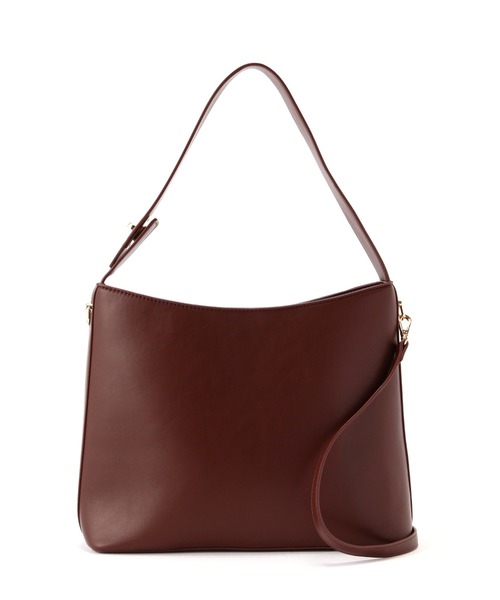 NATURAL BEAUTY BASIC(ナチュラルビューティーベーシック)の「◇マンハッタンワイドショルダーバッグ(ショルダーバッグ・レディース・ブラック/レッド・フリ-)」の3枚目の写真