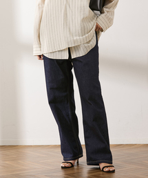 【金子綾さん着用】デニム5ポケットパンツ