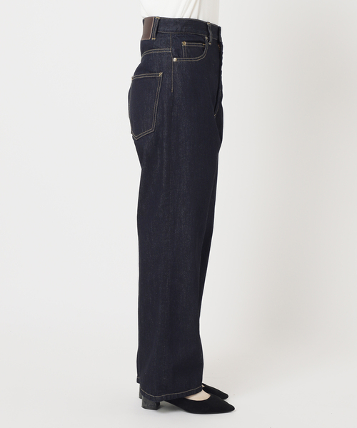 journal standard L'essage（ジャーナルスタンダードレサージュ）の「【金子綾さん着用】デニム5ポケットパンツ（デニムパンツ・レディース・ブルー系その他/ネイビー・38/36）」の20枚目の写真