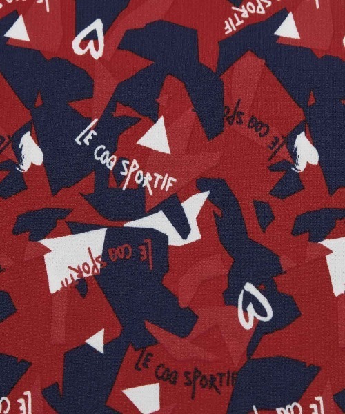 le coq sportif GOLF(ルコックスポルティフゴルフ)の「【le coq sportif GOLF】吸汗速乾/UVカット半袖シャツ ゴルフウェア(ポロシャツ・レディース・ベージュ/グリーン/レッド・S/M/L/XL)」の13枚目の写真