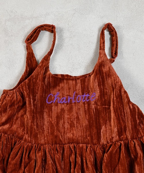 MARKEY'S（マーキーズ）の「ベロアフレアーチュニック（チュニック・キッズ・ライトブルー/ブラック/ブラウン・100/90/130/120/110）」の20枚目の写真