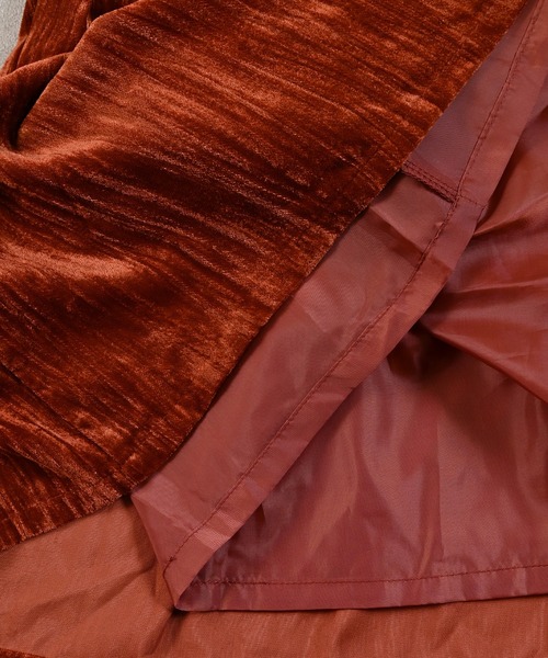 MARKEY'S（マーキーズ）の「ベロアフレアーチュニック（チュニック・キッズ・ライトブルー/ブラック/ブラウン・100/90/130/120/110）」の22枚目の写真