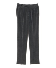 GERMANO | 【別注】GERMANO / コットンポリウレタン コーデュロイ 2プリーツ シングルグルカ スラックス(その他パンツ)