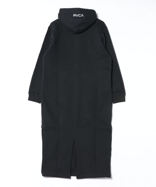 RVCA(ルーカ)の「RVCA/ルーカ パーカーワンピース スウェット BF044-P35(ワンピース・レディース・グレー/ブラック・M/L)」の3枚目の写真