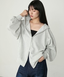 forksy.(フォルクシー)の【forksy.】ダンボール オーバーサイズダブルジップパーカー(パーカー)