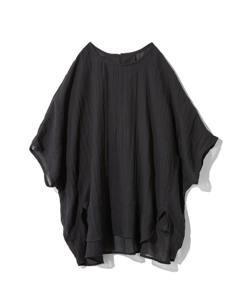 MEDE19F(メデジュウキュウ)の「MEDE19F 軽やかな着心地のシングルガーゼデザイントップス(その他トップス・レディース・ライトパープル/ホワイト/ブラック・LL/L/M/3L)」の19枚目の写真