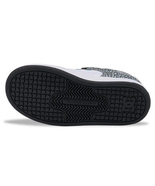 DC（ディーシー）の「DC/ディーシー キッズ スニーカー ベルクロ スケシュー ローカット MANTECA 4 V SN マンテカ DK254001（スニーカー・キッズ・ホワイト×グリーン/ホワイト×グレー・18.0cm/20.0cm/21.0cm/22.0cm/23.0cm/24.0cm/19.0cm/17.0cm）」の13枚目の写真