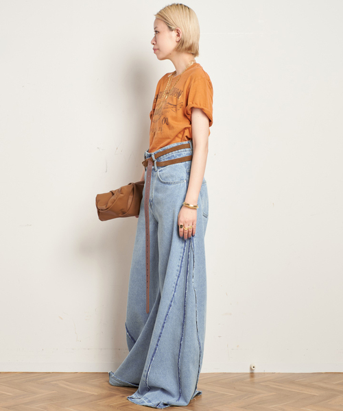 AP STUDIO（エーピーストゥディオ）の「【BETTTER/ベター】WRAPPING BELT（ベルト・レディース・キャメル・FREE）」の3枚目の写真