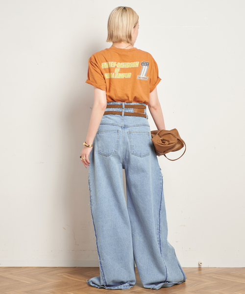 AP STUDIO（エーピーストゥディオ）の「【BETTTER/ベター】WRAPPING BELT（ベルト・レディース・キャメル・FREE）」の4枚目の写真