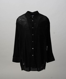 MAISON SPECIAL(]XyV)́sUNISEXtPrime-Over Flocky Print Regular Collar Shirt Coat/vCI[o[tbL[vgM[J[VcR[gyMAISON SPECIAL/]XyVz(Vc/uEX)