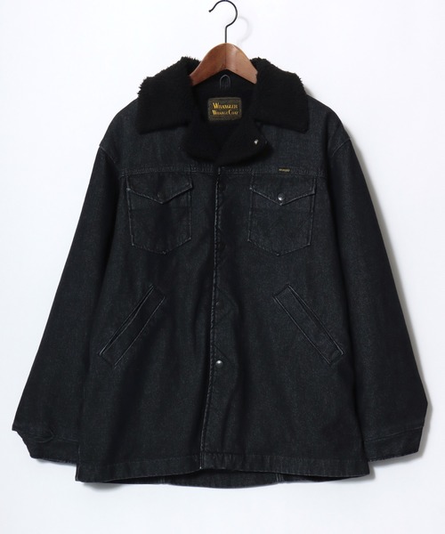 セール】Wrangler/ラングラー Denim Boa Wrange Coat/オーバーサイズ