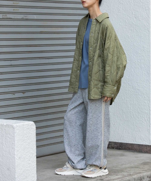 Munich（ミューニック）の「キルティングエアーナイロンタフタシャツアウター（その他アウター・レディース・ブラック/ライトピンク/ライトカーキ・FREE）」の14枚目の写真