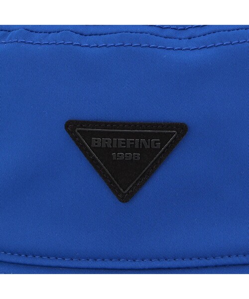 BRIEFING（ブリーフィング）の「【BRIEFING GOLF／ブリーフィングゴルフ】LA MS TRIANGLE LOGO HAT（ハット・メンズ・ブラック/ホワイト/ブルー・FREE）」の4枚目の写真