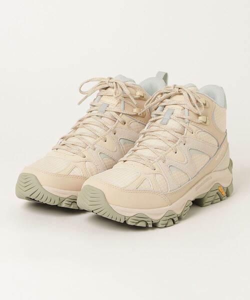 MERRELL(メレル)の「サーモ スノー グリップ ミッド ウォータープルーフ(スニーカー・レディース・オフホワイト/グレー系/ブラック・5.5/7.5/7/6.5/8/6)」の1枚目の写真